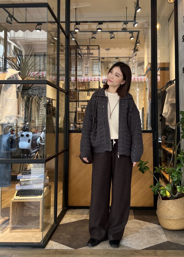 Dc118.必買彈性毛料神褲 