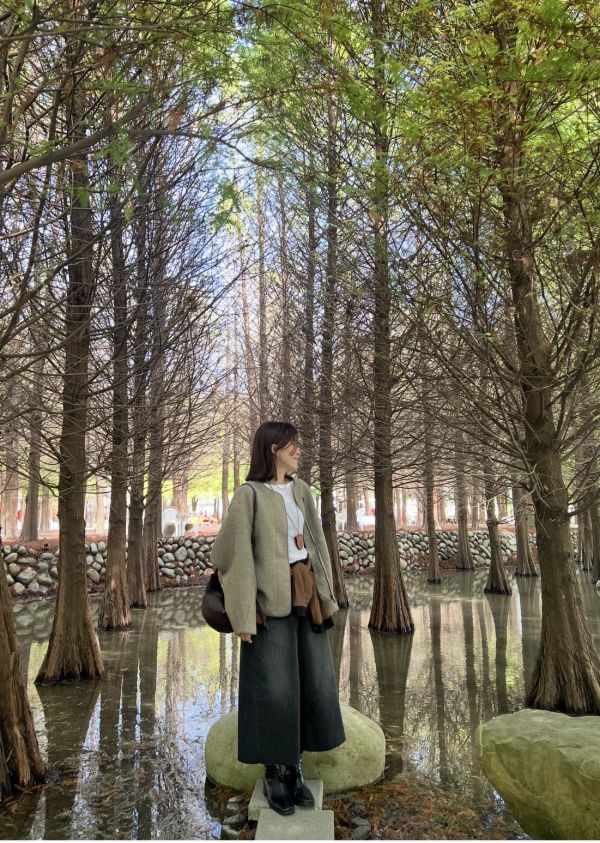 Nn110.愛牌家不挑人牛仔長裙 