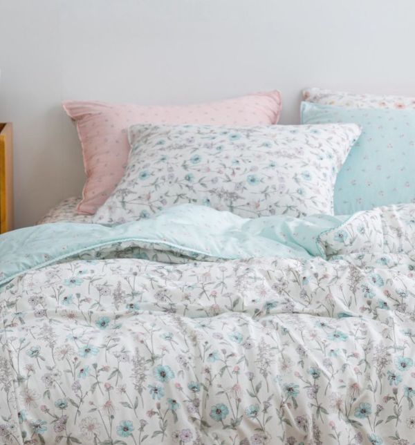 Kg17.花語系小雛菊四季被/藍 