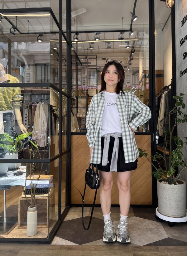 Mh316.全員必收完美霧格輕盈襯衫 