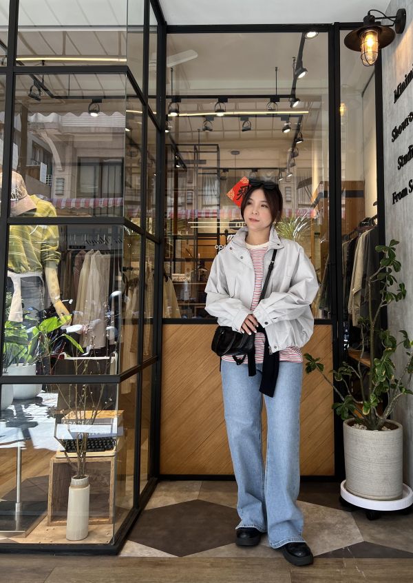 Mh320.p牌家經典刷色小開叉直筒 