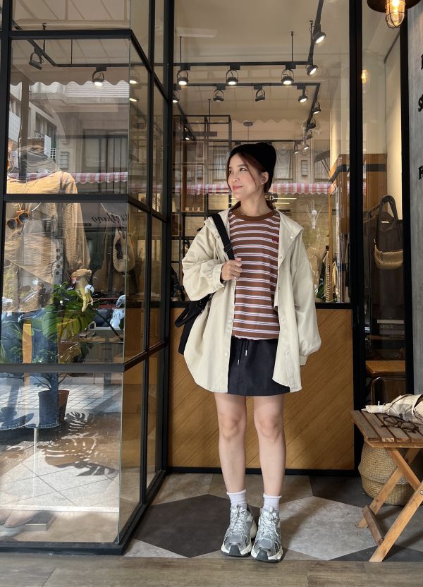 Nv103.好看配色條紋mtm 