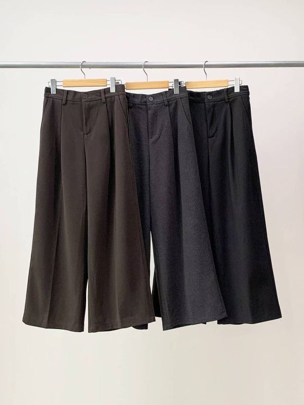 Nv112.全員必收霧面挺西褲 