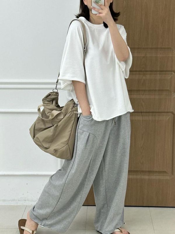 Mh309.最愛k牌家網眼棉剪裁上衣 