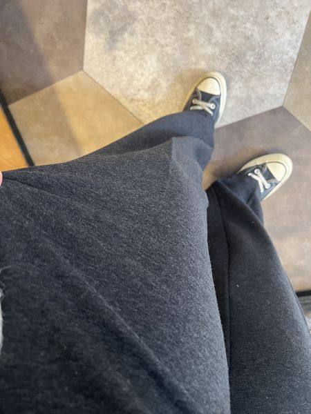 Dm118.閉眼入包色！磨絨顯瘦棉神褲 