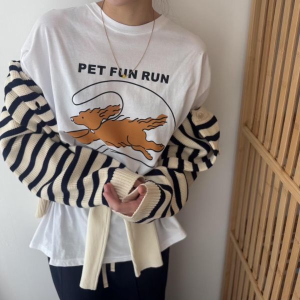 Mh315.太犯規可愛奔跑狗狗t 