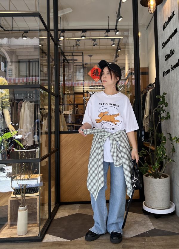 Mh320.p牌家經典刷色小開叉直筒 