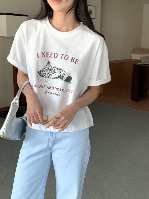 Ai04.人氣方型貓咪t 