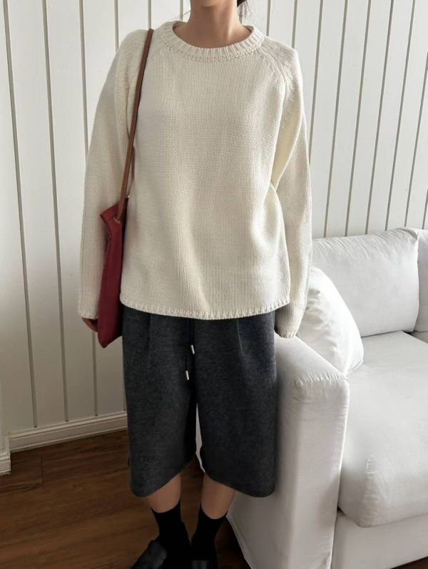 Nv109.美版簡約鉤針上衣 