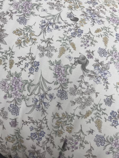 Kg70. 100%莫代爾/花園小灰兔四季被/藍色 