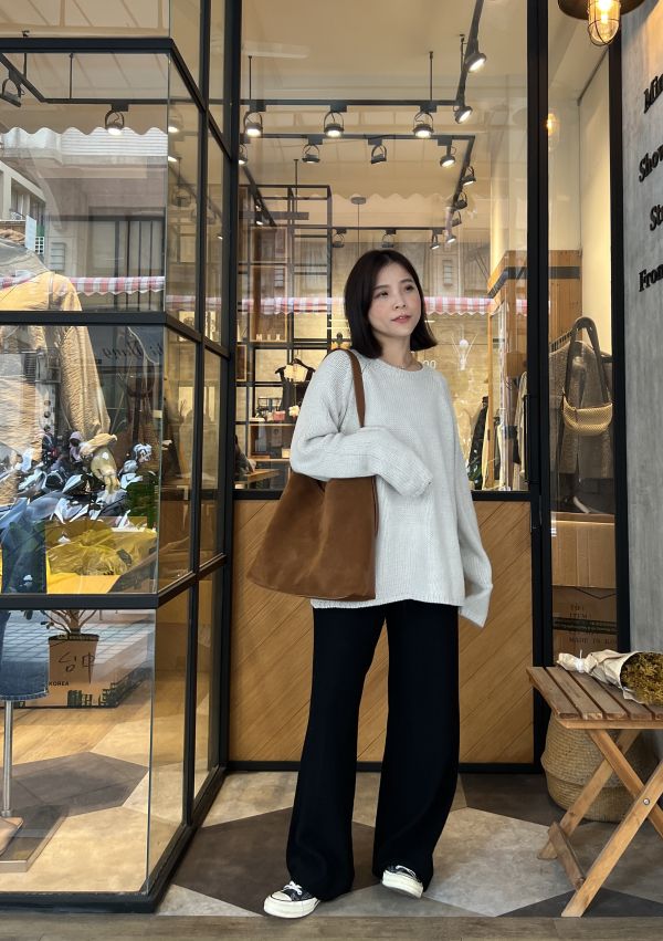 Nv109.美版簡約鉤針上衣 