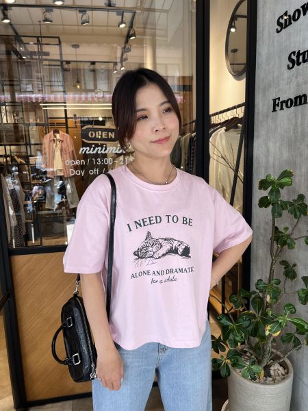 Ai04.人氣方型貓咪t 