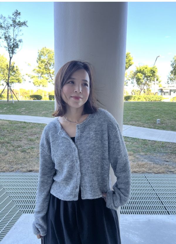 Dc103.完美比例混羊毛開釦衫 