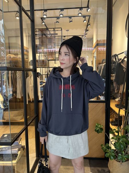 Nn119.愛牌家好剪裁水洗帽t 