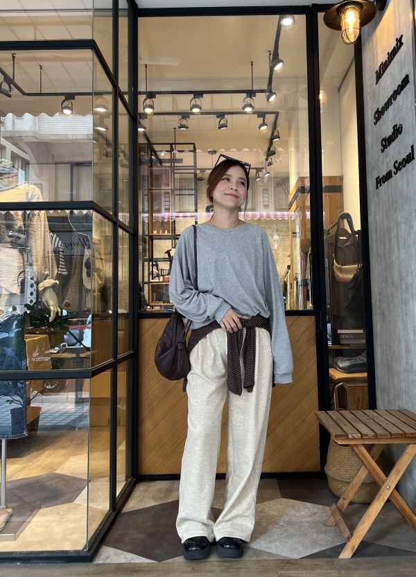 Nv114.全員必收不挑人軟綿雲朵寬褲 