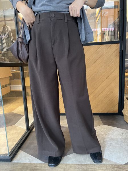 Nv112.全員必收霧面挺西褲 