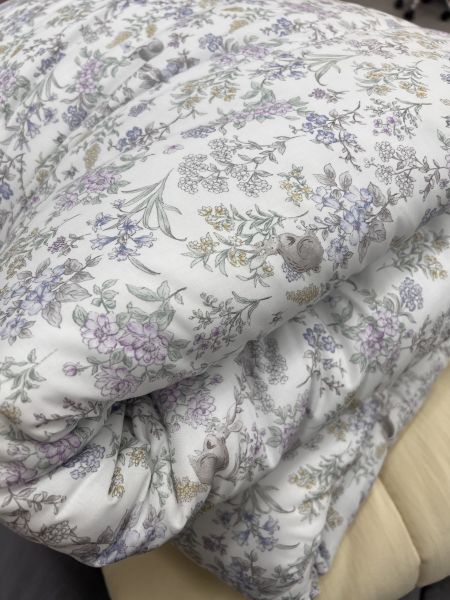 Kg70. 100%莫代爾/花園小灰兔四季被/藍色 