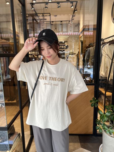 Ai09.Love水洗質感長版t 