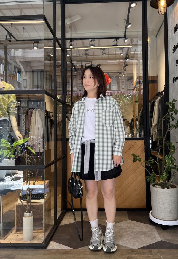 Mh317,好看滾邊荷葉裙褲 