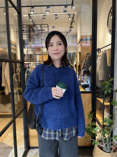 hn114.可愛色系QQ毛衣 