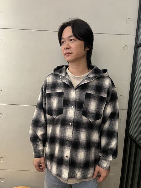 Dm111.全員必收磨毛帽格衫！ 