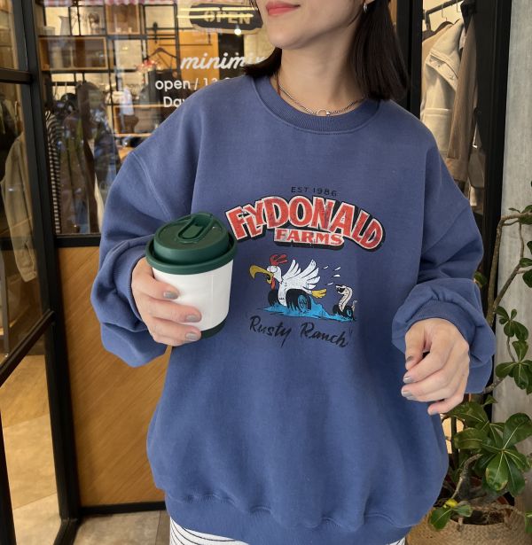 Dm110.室友共穿/超Q尖叫雞大學t 