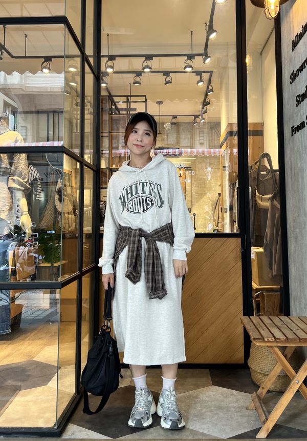 Tb112.日常最愛連帽長版T