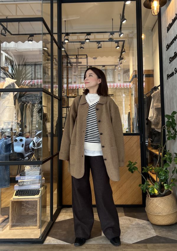 Dc118.必買彈性毛料神褲 