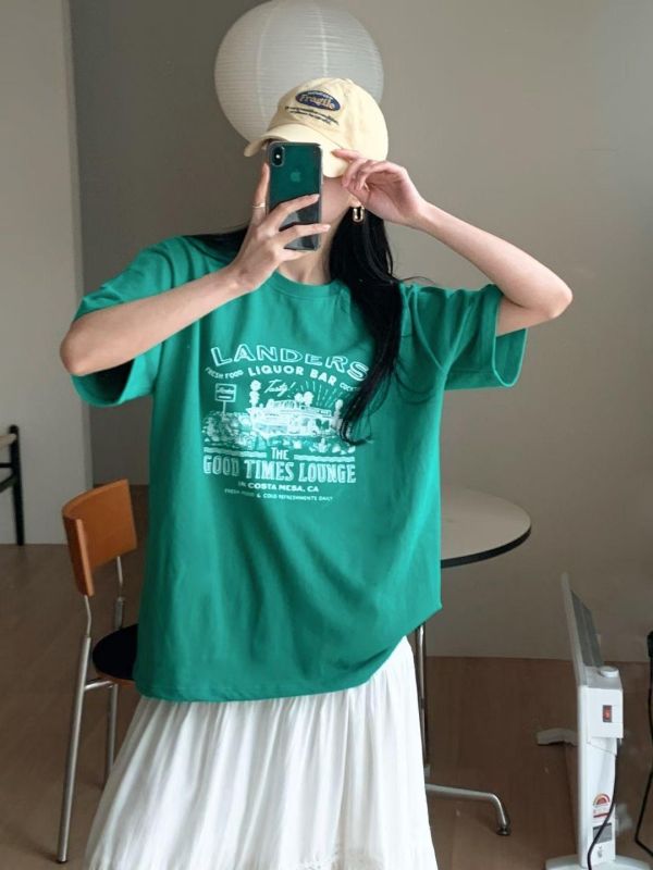 Mh305. Good Times美式復古T 