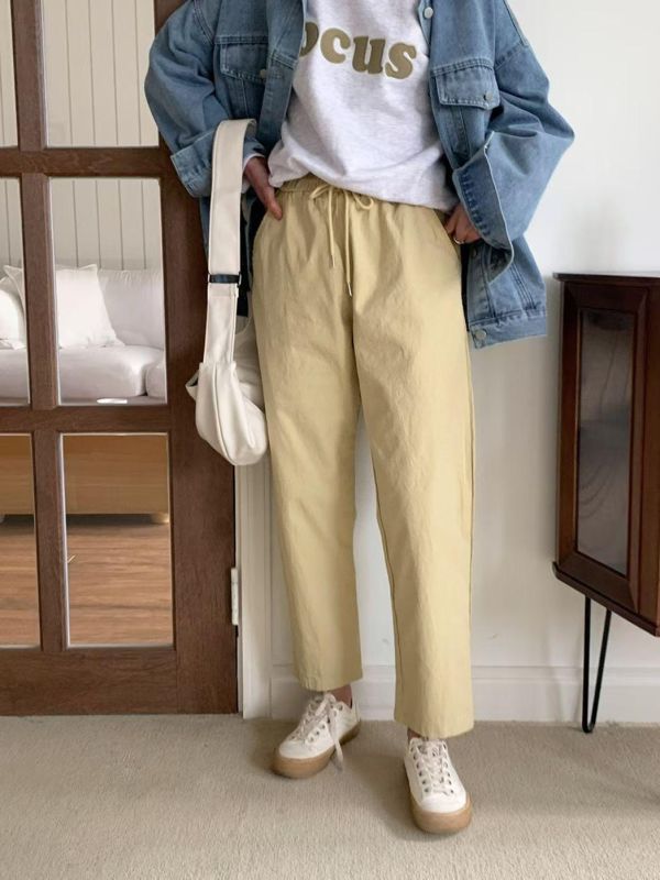 Mh318.夏日百搭老爺褲 