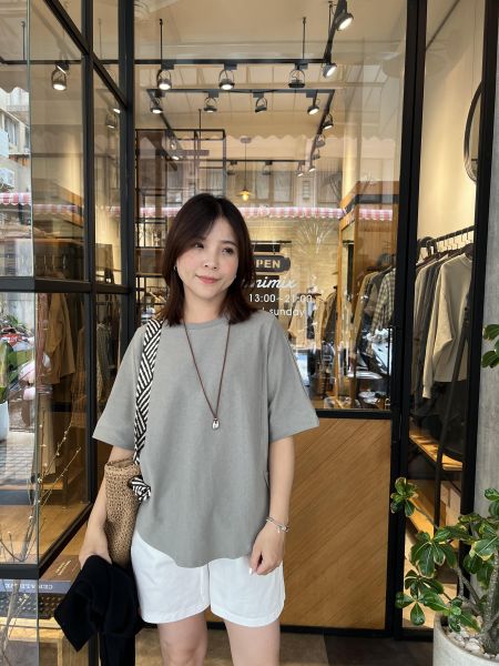 Ap409.最愛設計檔口剪裁上衣 