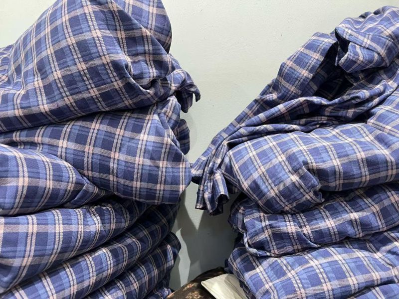 Sp111.藍莓果醬格子襯衫 