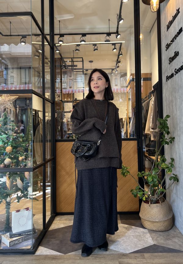 Dm108.超完美背心+毛衣組合！ 