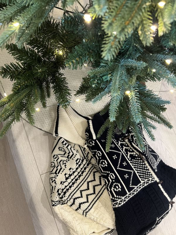 Dm127.冬日必備菲爾島木釦毛衣外！ 