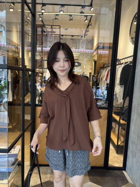 Ju14.超Q質感領結衫 