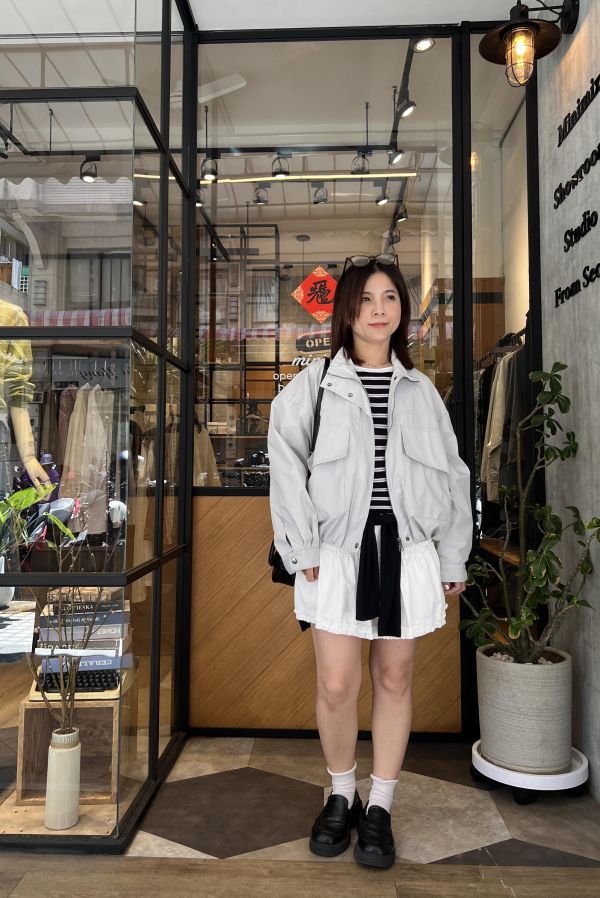 Mh323.必收超Q工風小外套 