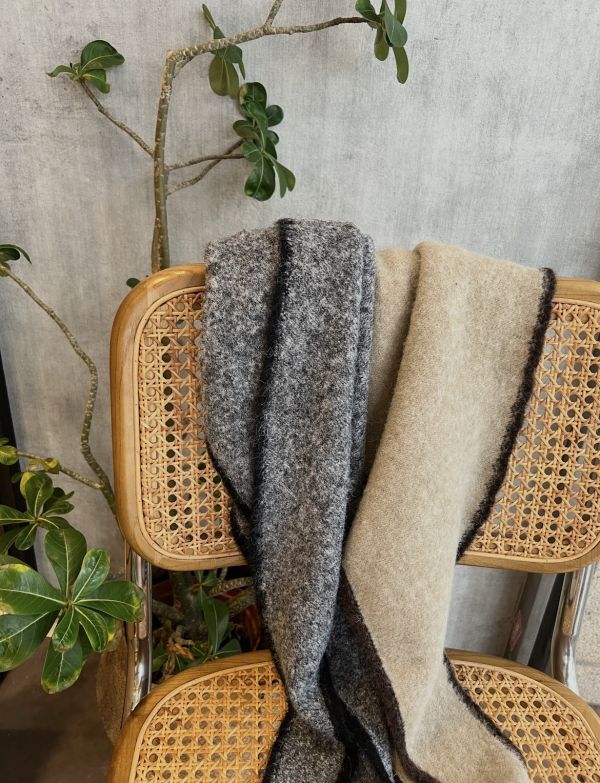 Dc124.超加分滾邊披肩圍巾 