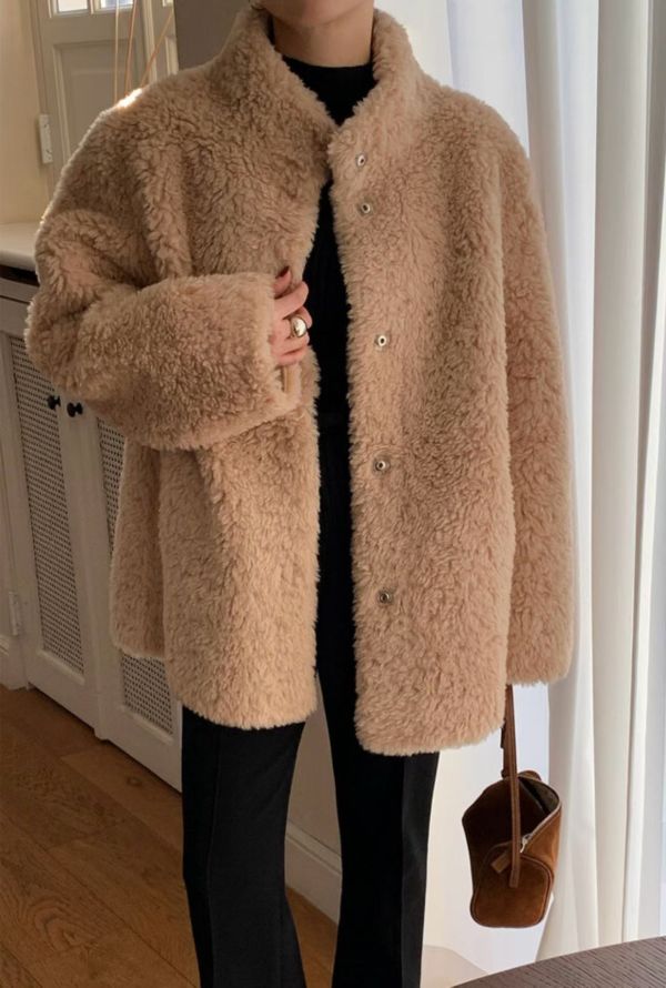 Hn123.歐膩必備毛毛外 