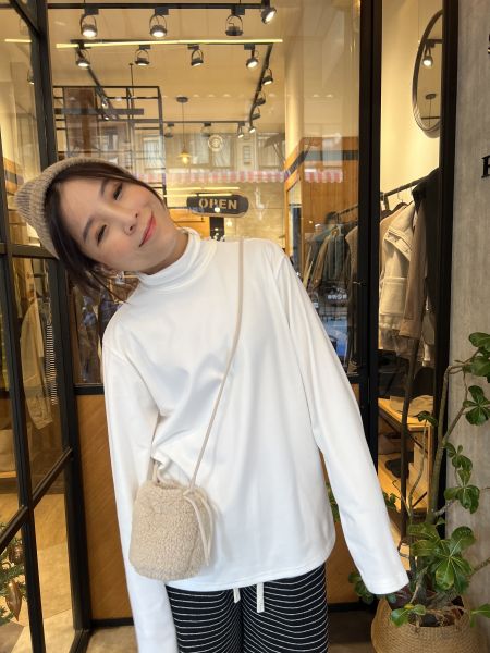 Dm102.特殊磨絨美版立領t 