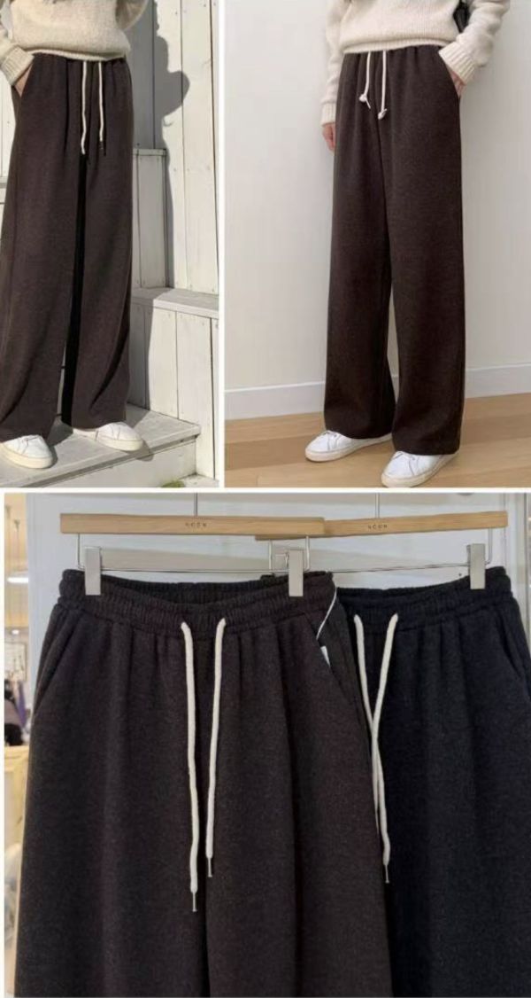 Dc118.必買彈性毛料神褲 