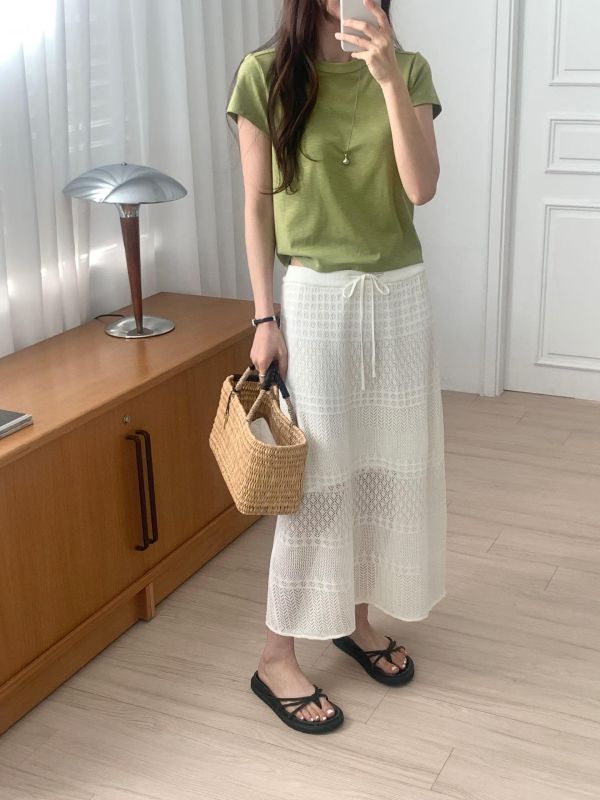 Ap415.超美波希米亞鉤針裙 