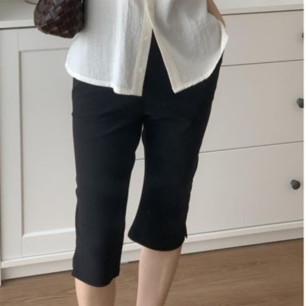 My518.舒服超彈五分修腿褲 