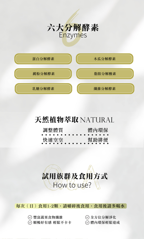 青梅纖暢酵素糖（三入組） 