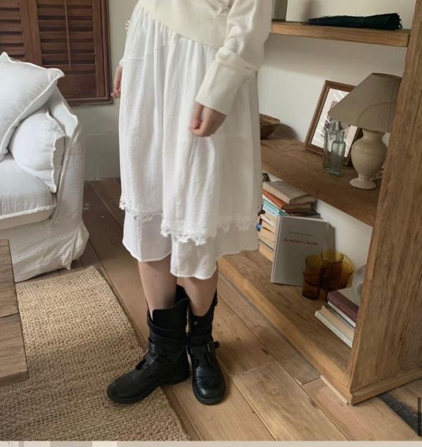 Mh322.必收仙氣層次裙 