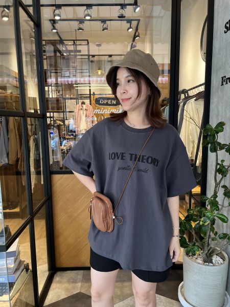 Ai09.Love水洗質感長版t 