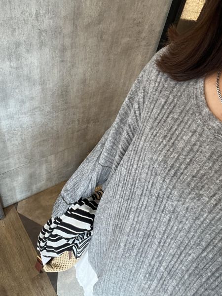 Ma318.質感s家皺摺慵懶上衣 