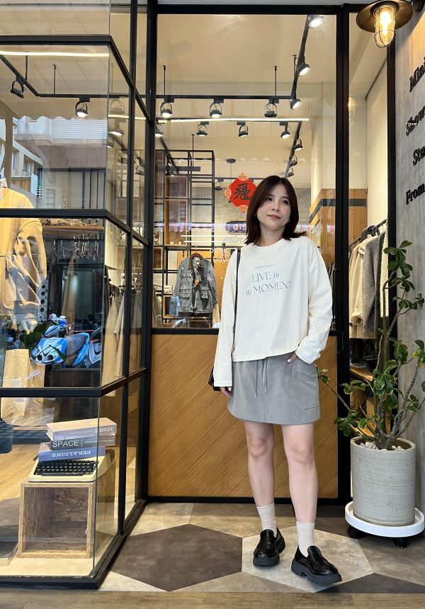 Ma307.質感小品英字t 