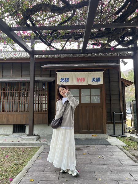 Sp121.超美細摺層次紡裙/杏 