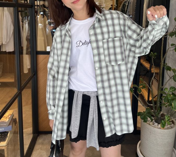 Mh316.全員必收完美霧格輕盈襯衫 