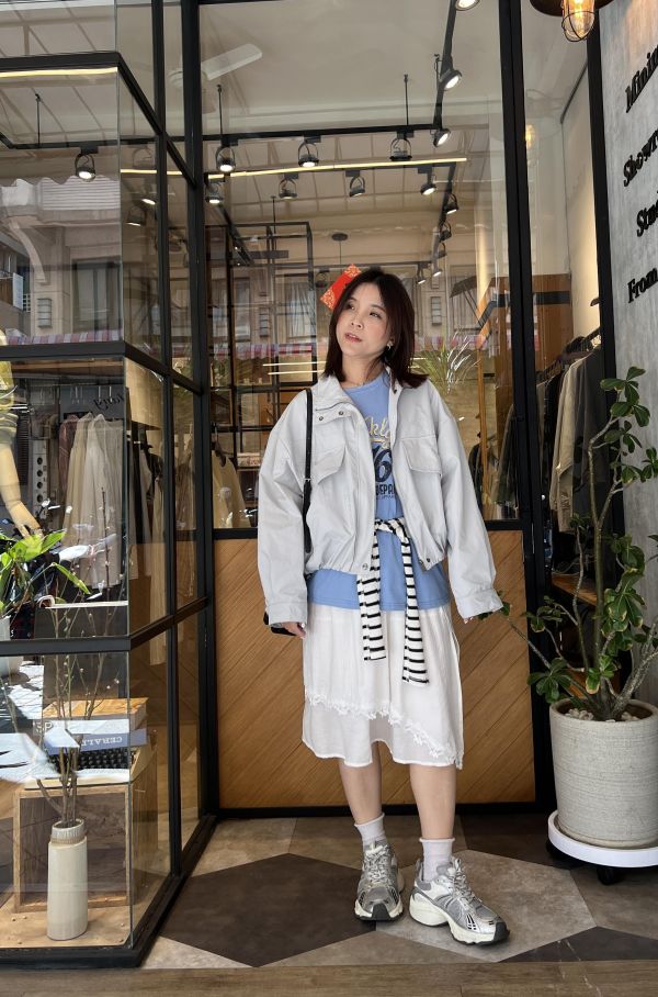 Mh322.必收仙氣層次裙 